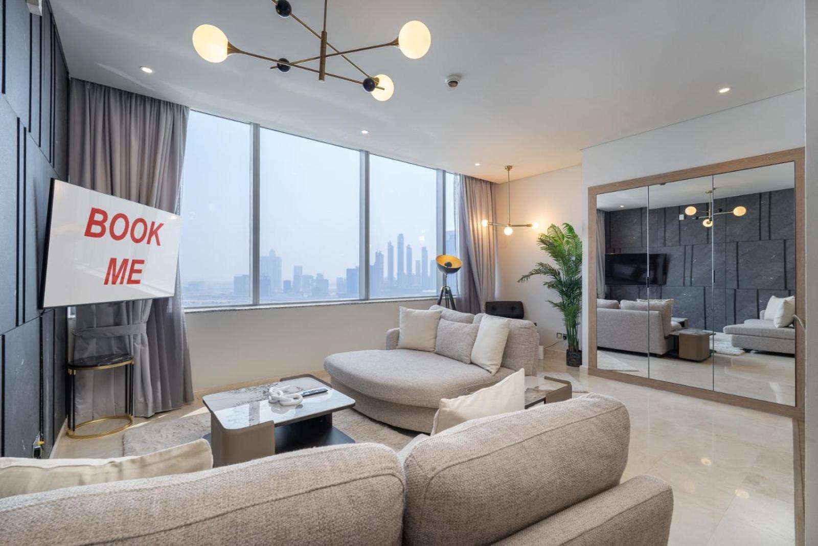 Stylish With Impressive Decor And Furniture At Sky Garden! * Dubai